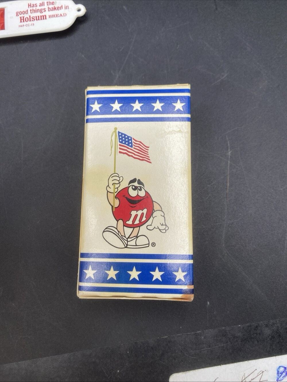 Vintage Box Of White House Visitors M&Ms George Bush Unopened Display Only